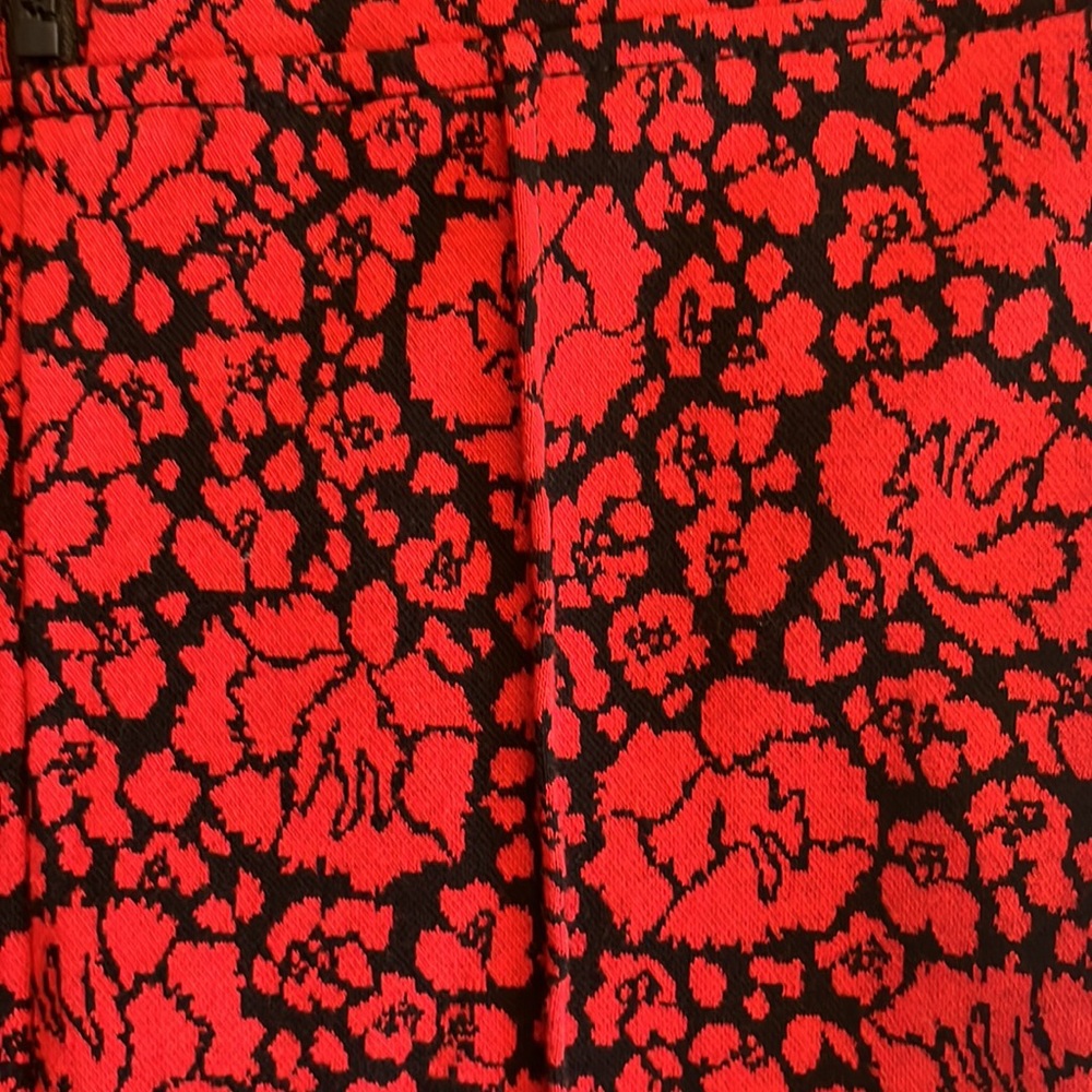 ANTHROPOLOGIE MAEVE PRINTED SWEEETHEART JUMPSUIT RED SIZE 10 NWT - Picture 10 of 14